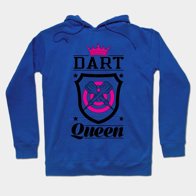 Dart Queen Hoodie by nektarinchen